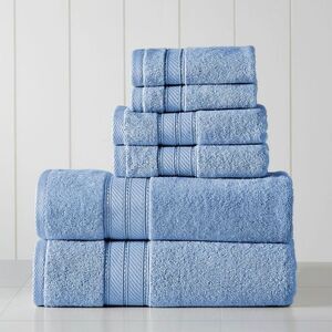 Modern Threads -  Spunloft 100% Combed Cotton 6-pc To Blue